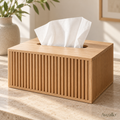 Aveallo™ Slatted Wood Tissue Box Cover