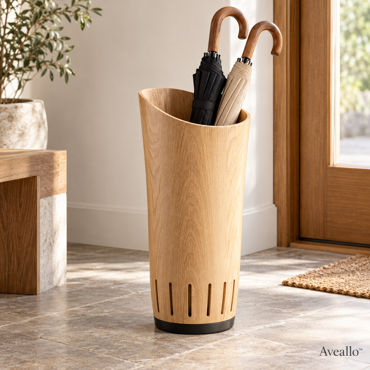 Aveallo™ Tapered Wood Umbrella Stand