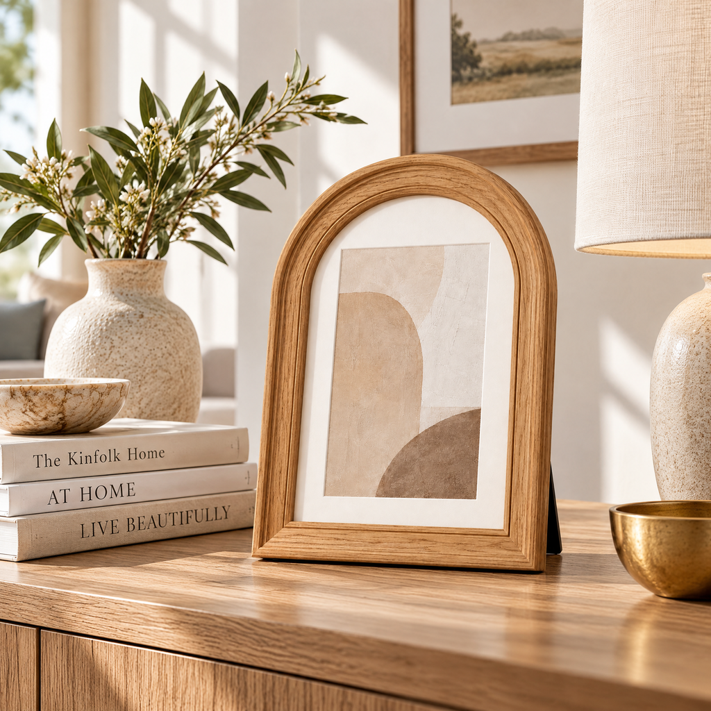 Aveallo™ Arch Wood Photo Frame