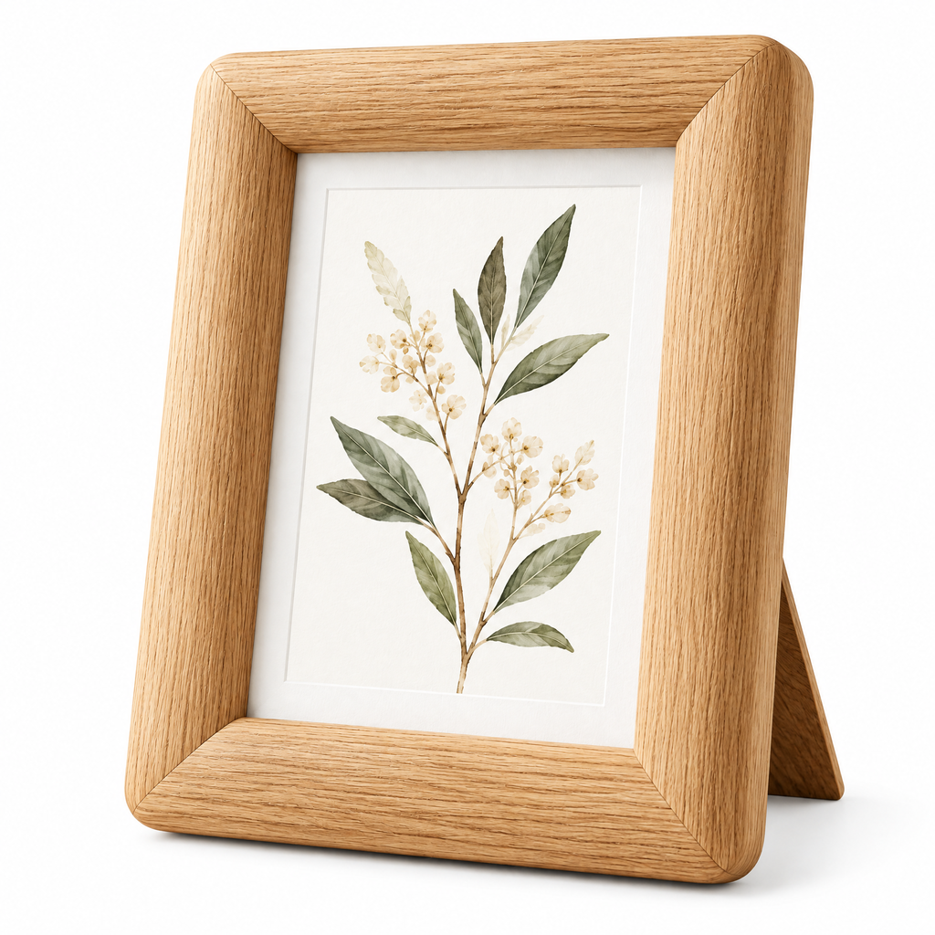 Aveallo™ Rounded-Profile Wood Photo Frame