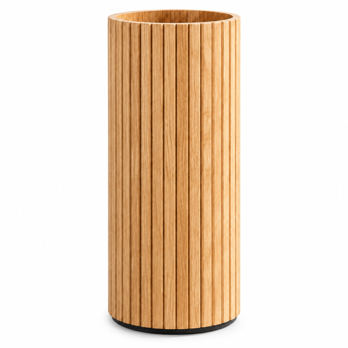 Aveallo™ Fluted Wood Umbrella Stand