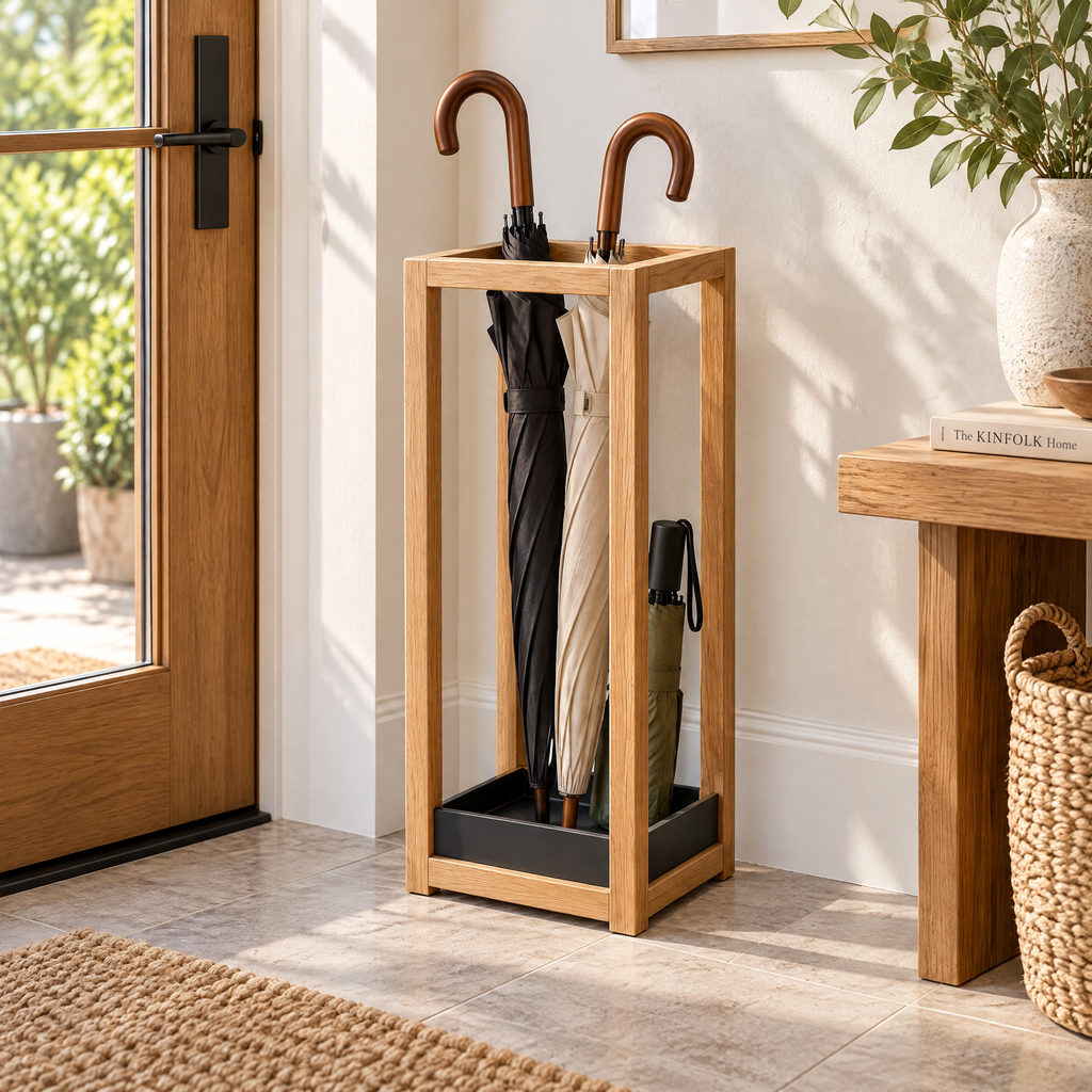 Aveallo™ Open-Frame Wood Umbrella Stand
