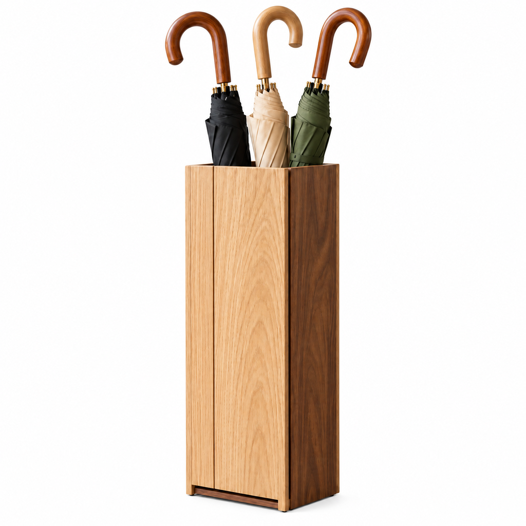 Aveallo™ Two-Tone Wood Umbrella Stand