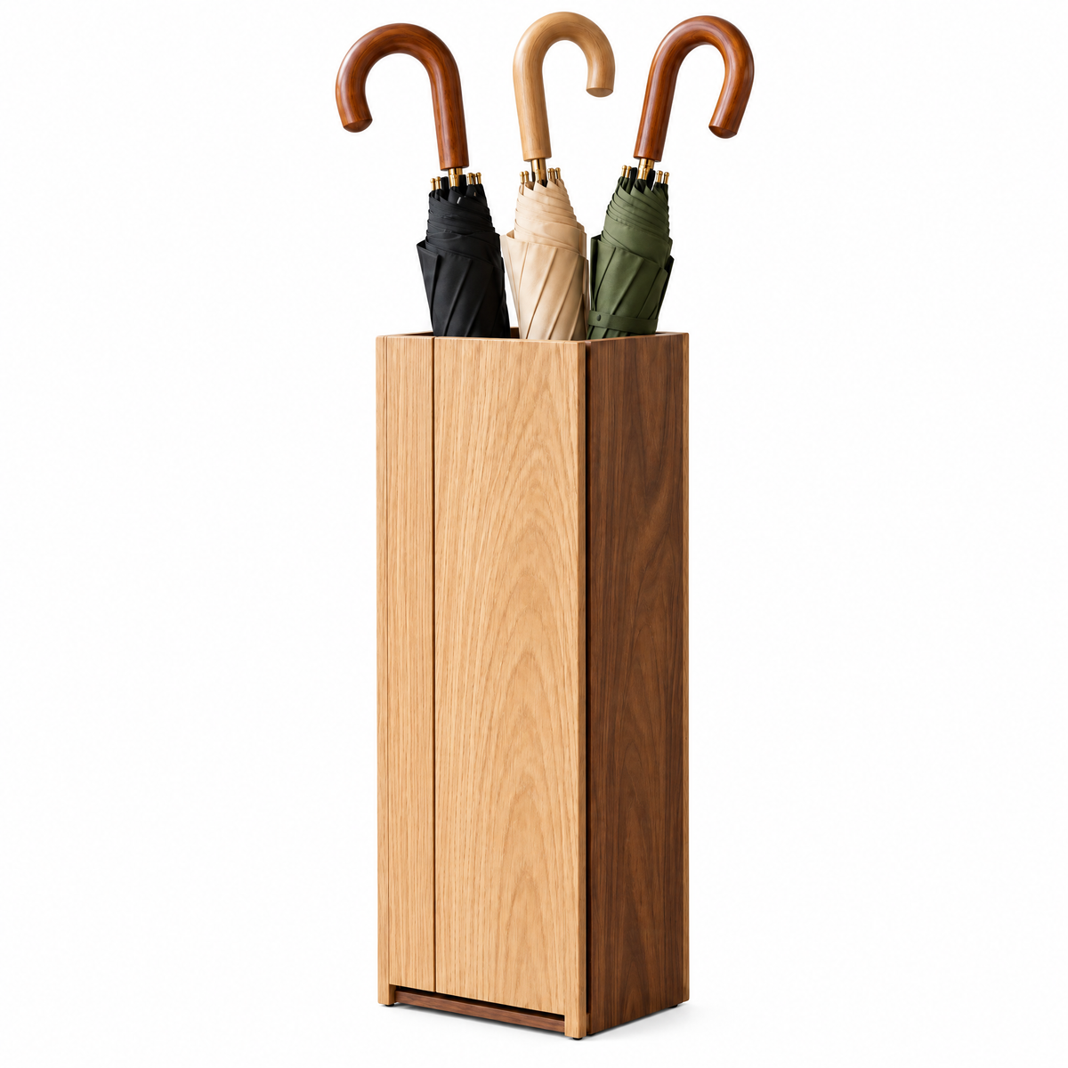 Aveallo™ Two-Tone Wood Umbrella Stand