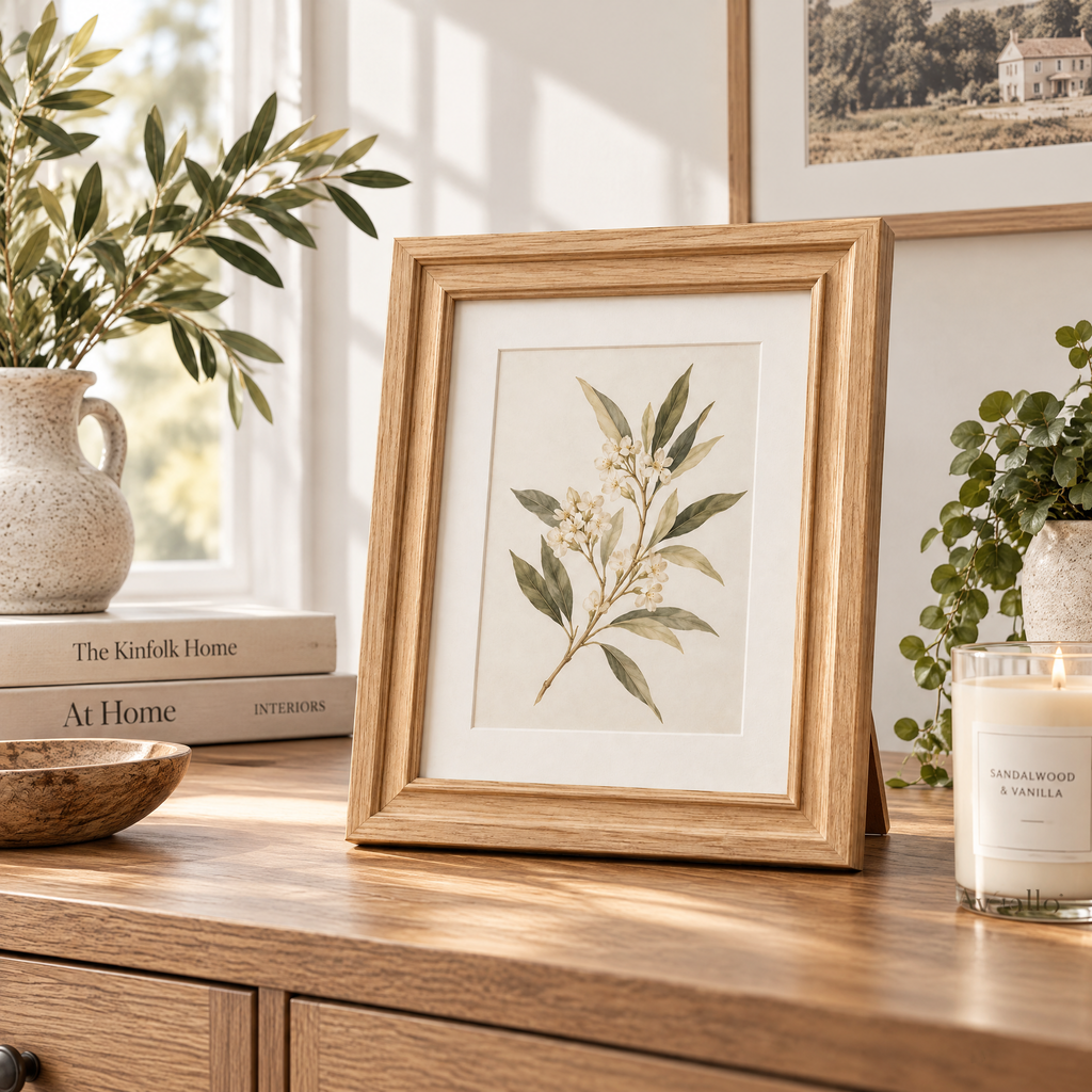 Aveallo™ Stepped-Edge Wood Photo Frame